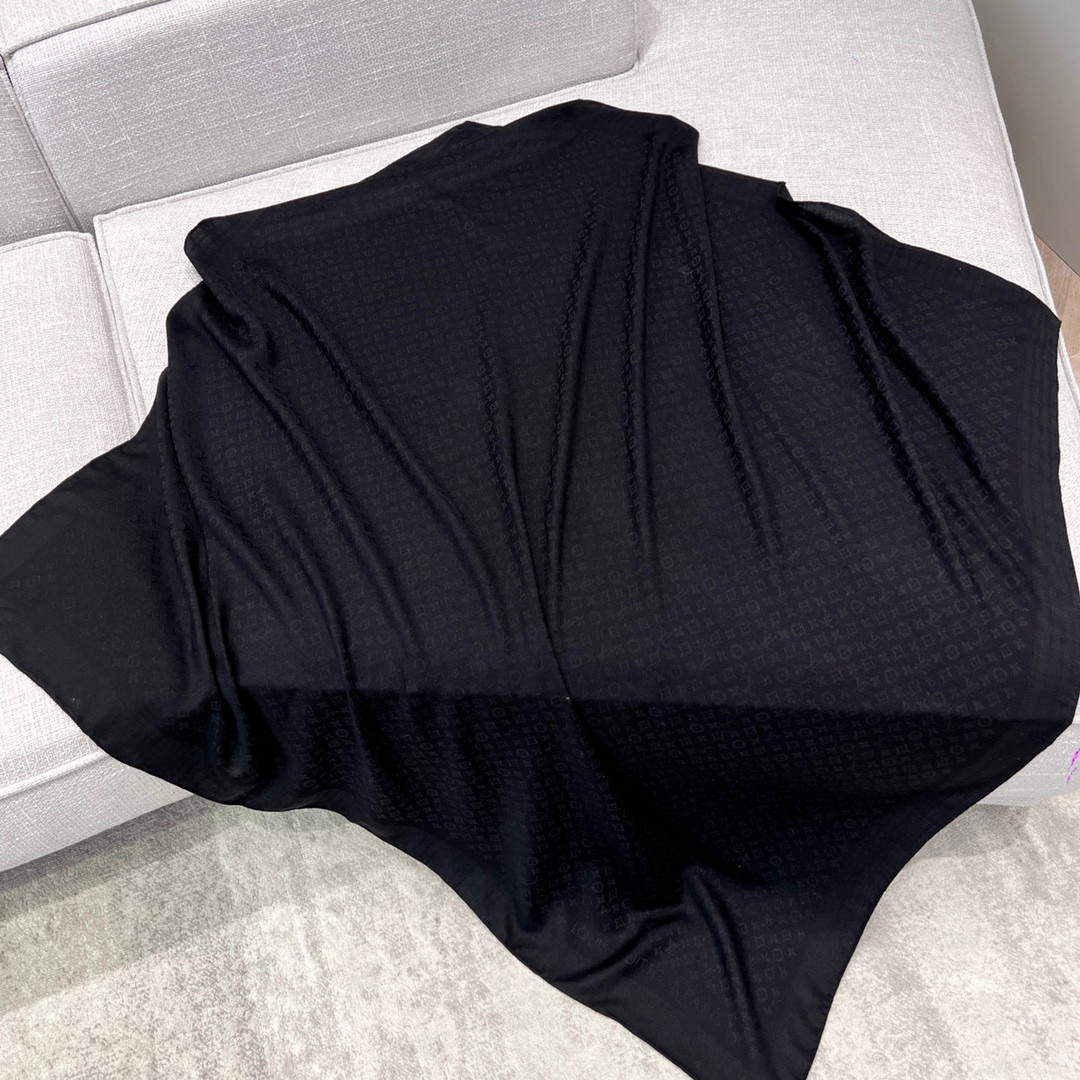 루이비통 Louis Vuitton Scarf 에버모어 숄 Evermore M77372 120x120cm
