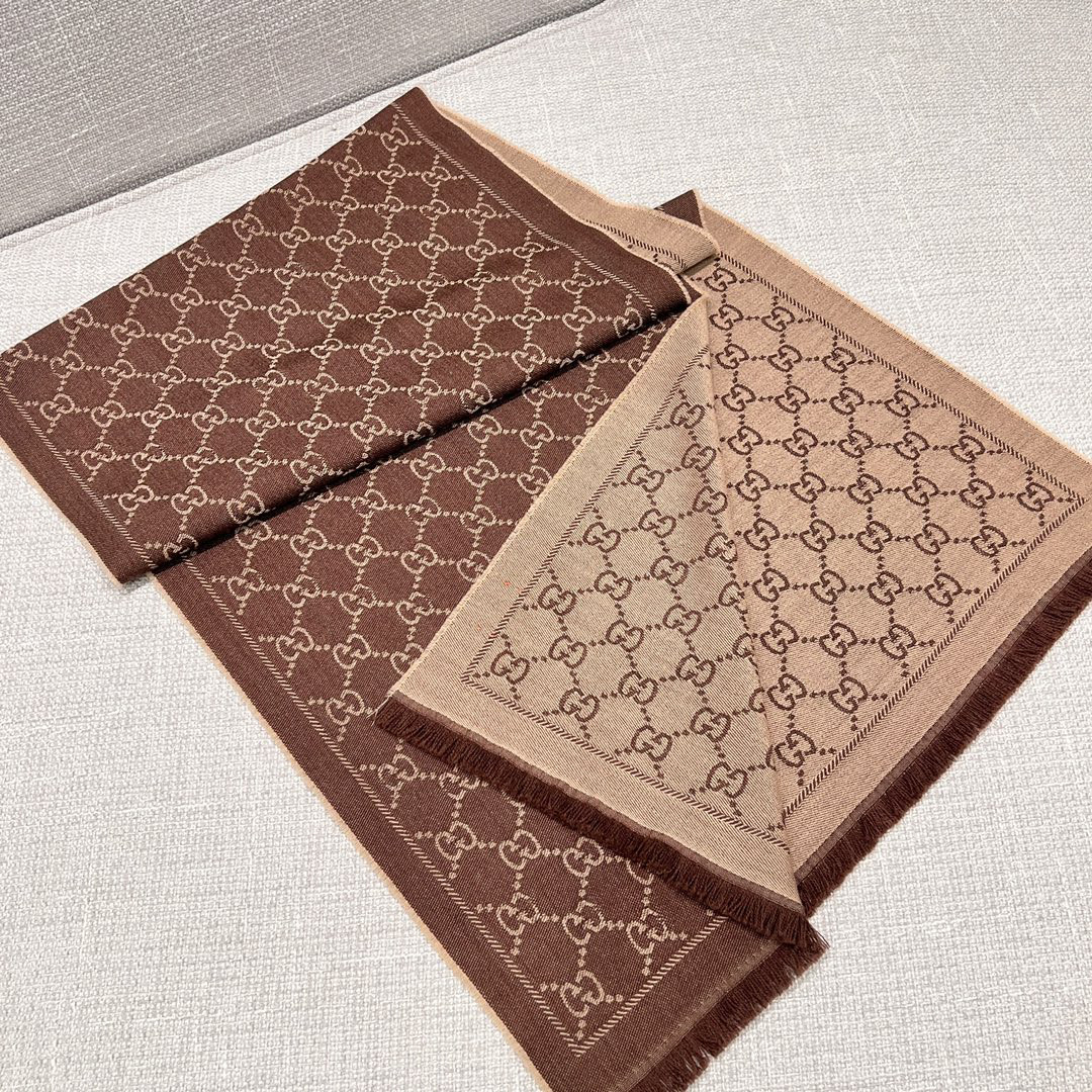 구찌 Gucci 캐시미어 스카프 48*180cm