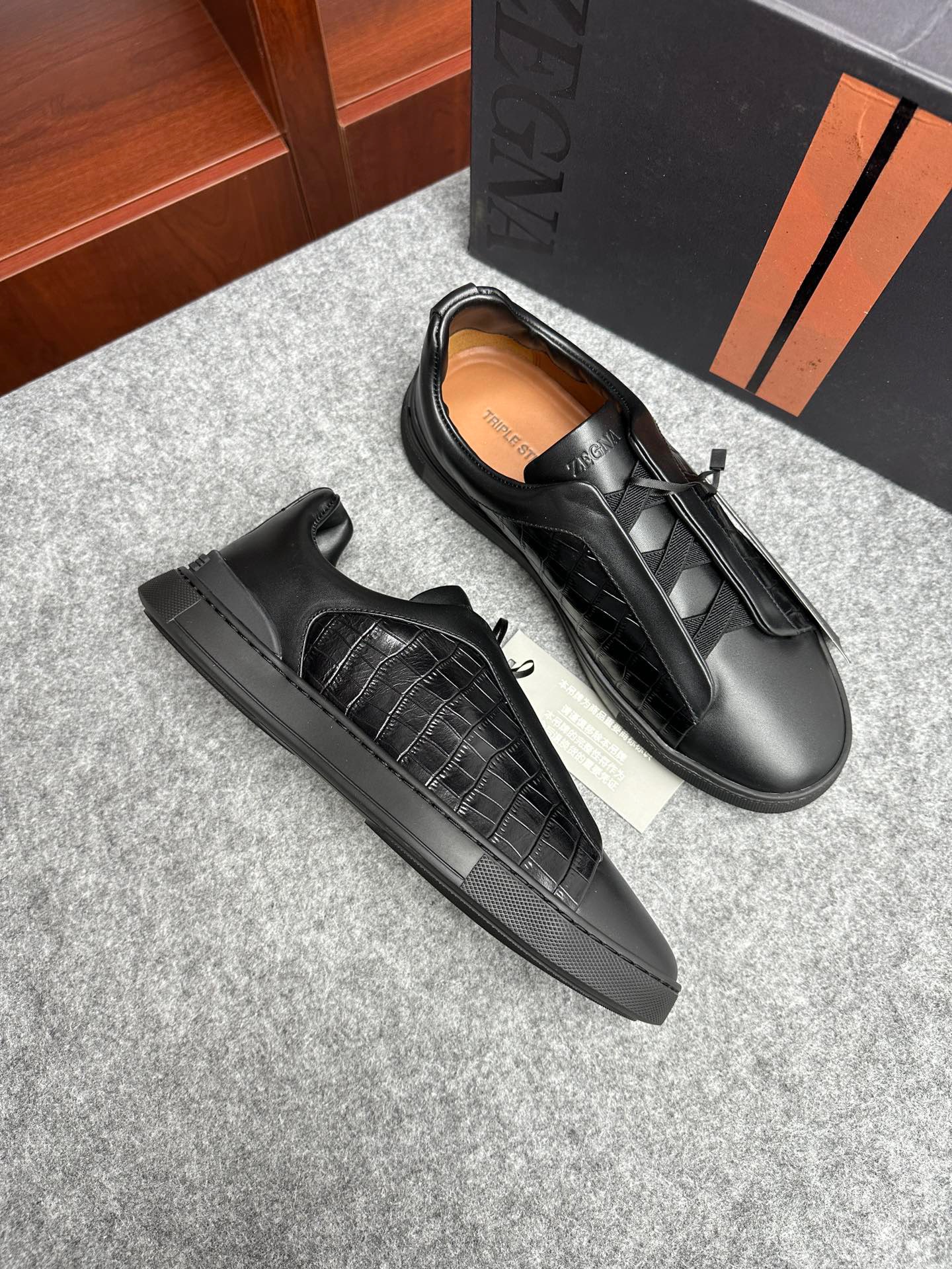 제냐 Zegna 스니커즈