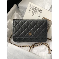 샤넬 CHANEL WOC 체인 지갑 19CM