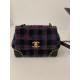 샤넬 CHANEL AS3572 22K 크로스 백  & 골드 코랄 20CM