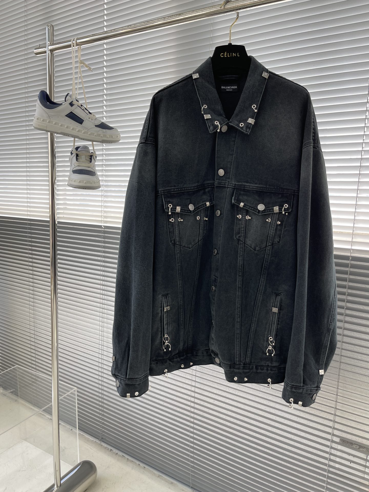 발렌시아가 Balenciaga 데님 재킷