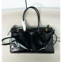 프라다 Prada 1BA433 LuxSoft 탑 핸들백 38CM