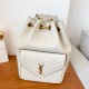 생로랑 Saint laurent/YSL 672609 램스킨 조 모노그램 백팩 22CM
