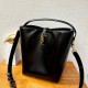 생로랑 Saint laurent/YSL 742828 샤이니 레더 르 37 블랙 25CM