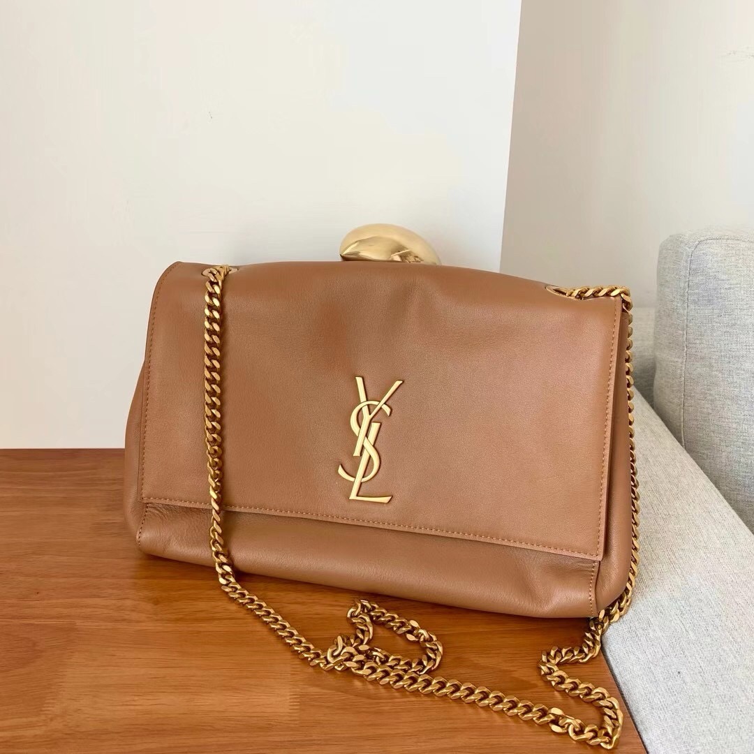 생로랑 Saint laurent/YSL 553804 리버시블 미디움 케이트 스웨이드 로덴 28CM