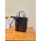 생로랑 Saint laurent/YSL 712367 Mini Toy Shopping 크로커다일 엠보스 레더 파리 미니 토이 쇼핑백 블랙 18CM