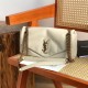 생로랑 Saint laurent/YSL 734153 Calypso 생로랑 칼립소 램스킨 블랑 빈티지 26CM