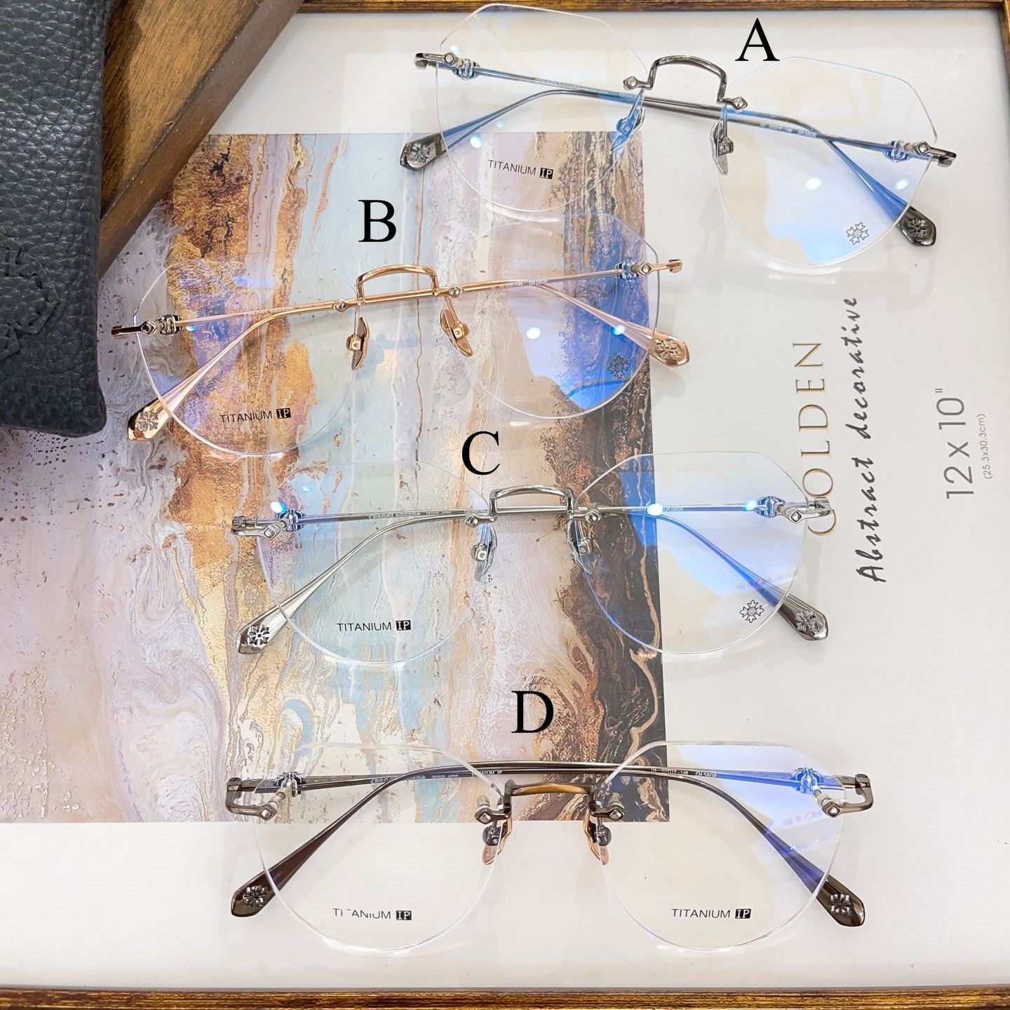 크롬하츠 Chrome Hearts CH5808 53口19-148