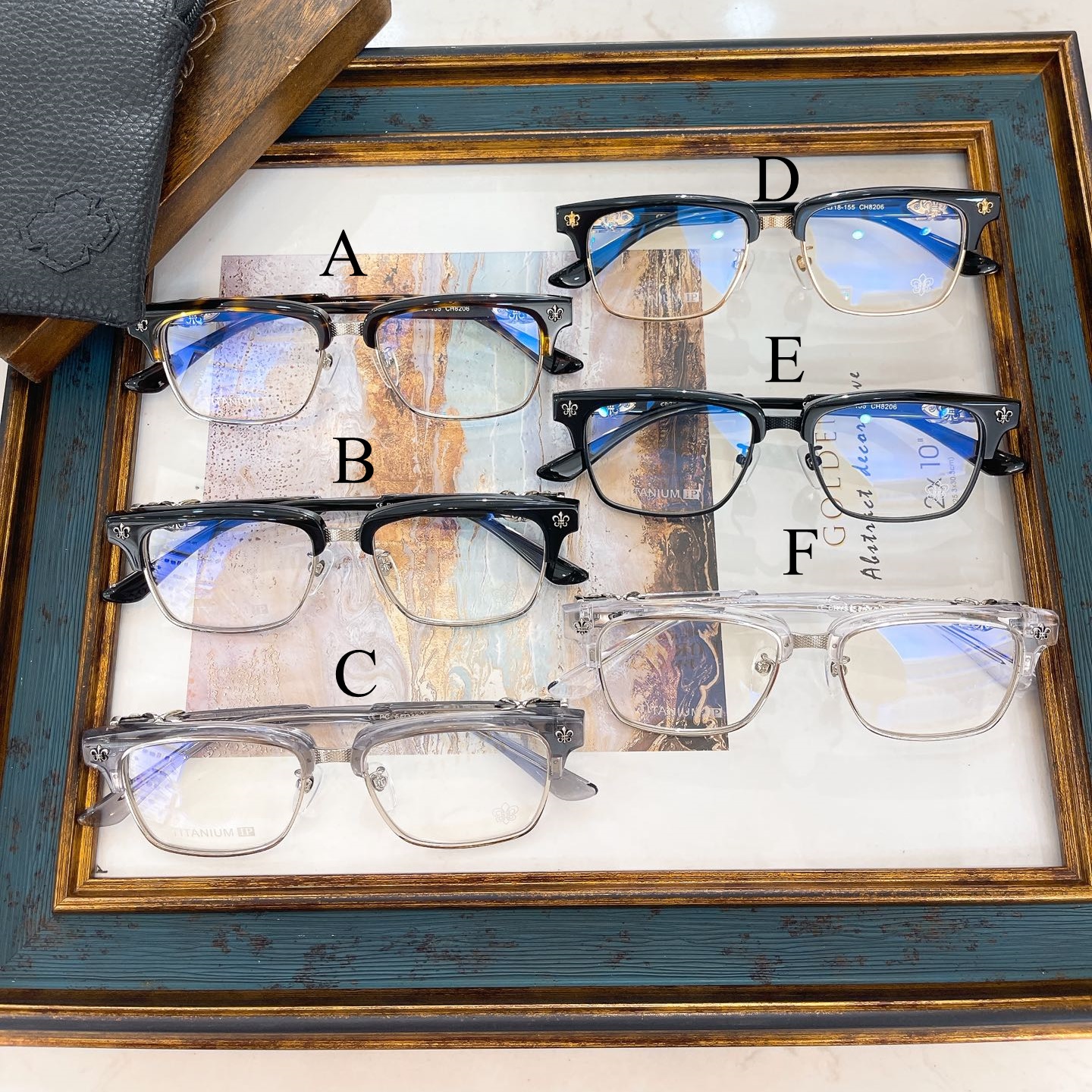 크롬하츠 Chrome Hearts CH8206 52口18-148