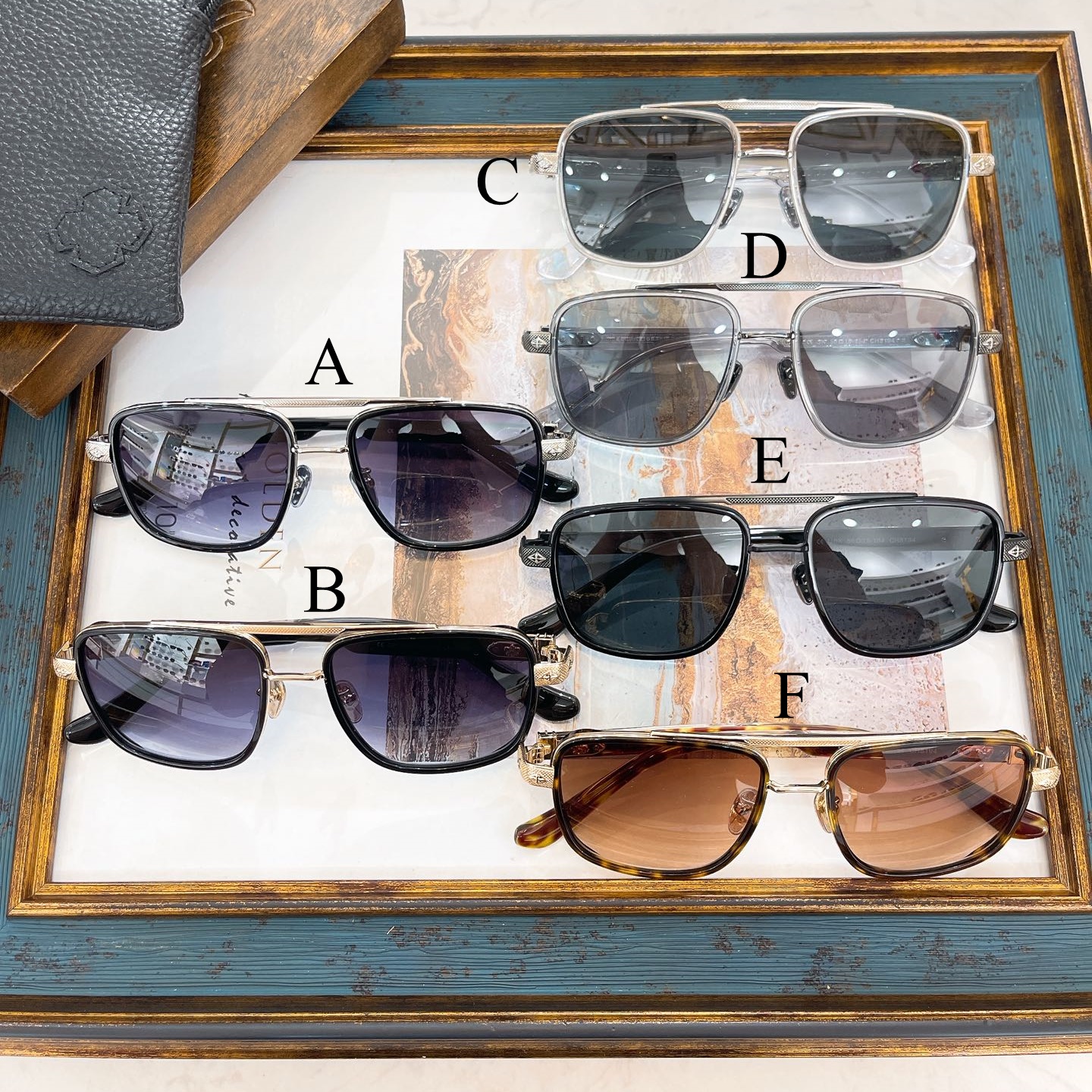 크롬하츠 Chrome Hearts CH8194 56口19-154