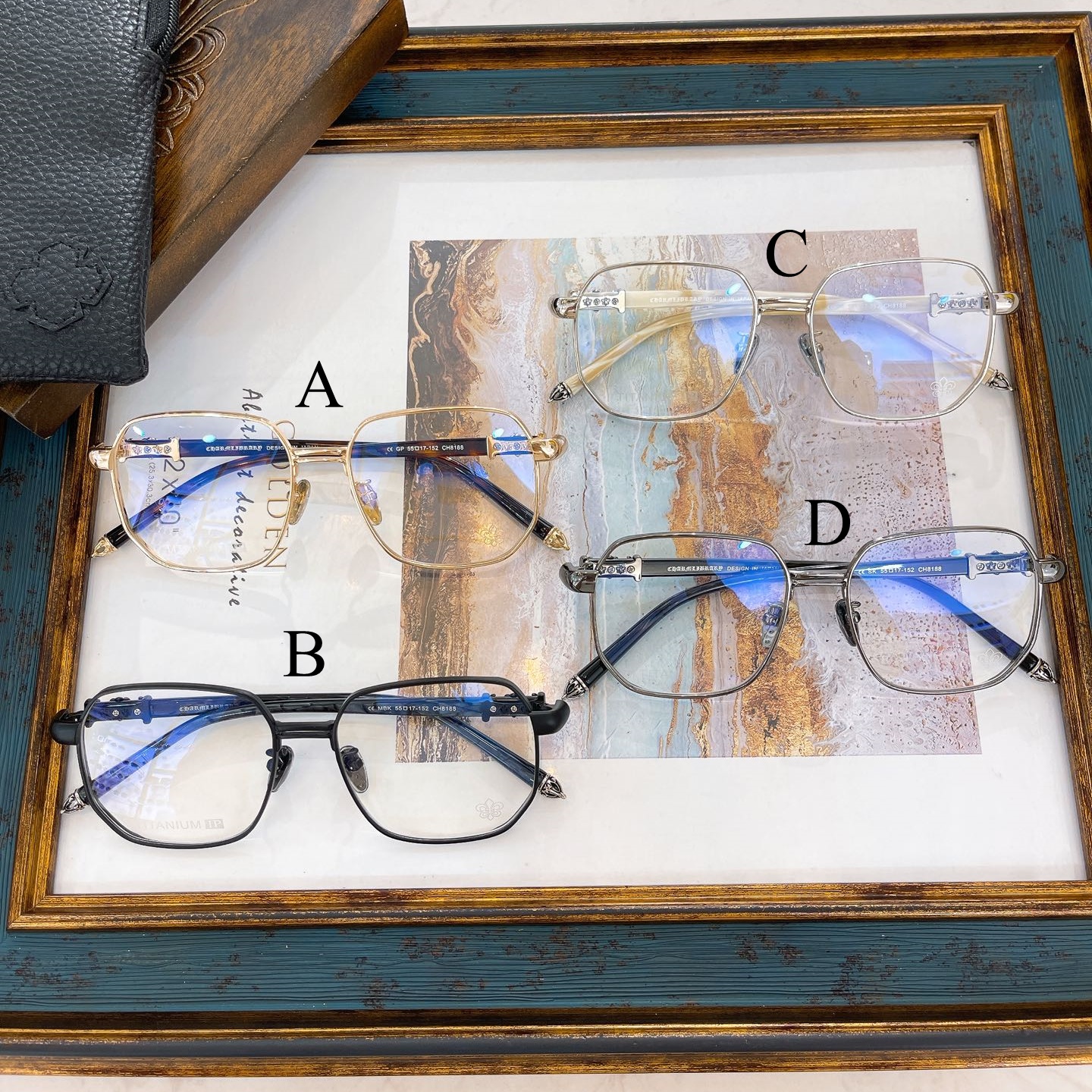 크롬하츠 Chrome Hearts CH8188 55口17-152