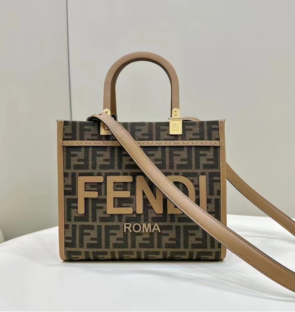 펜디 FENDI 8042S SUNSHINE 토트 백 22.5CM