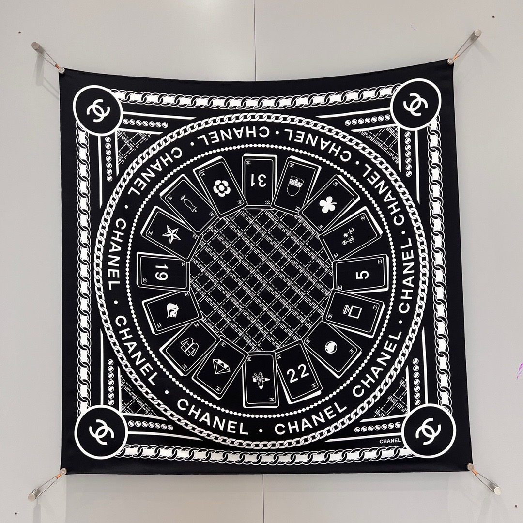 샤넬 CHANEL 스카프 90×90CM