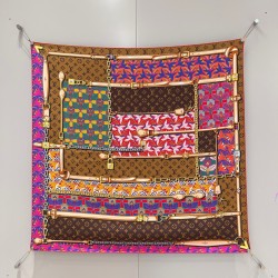 루이비통 Louis Vuitton M76125 스커프 90×90CM