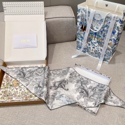 디올 Dior 실크 트윌리 35×110CM