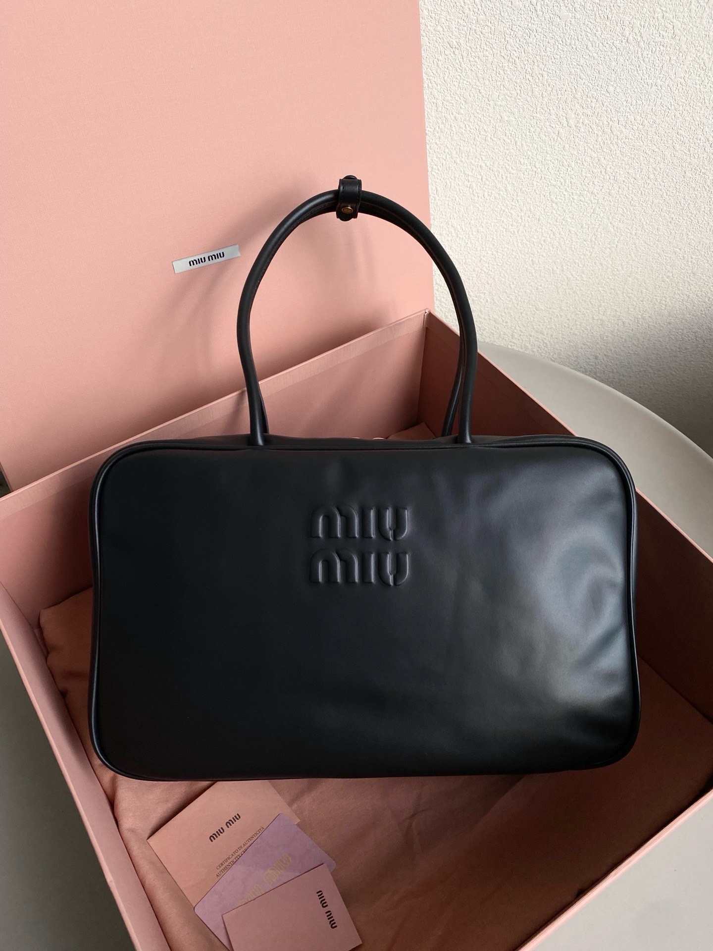 미우 미우 miu miu F0020 서류가방 34CM