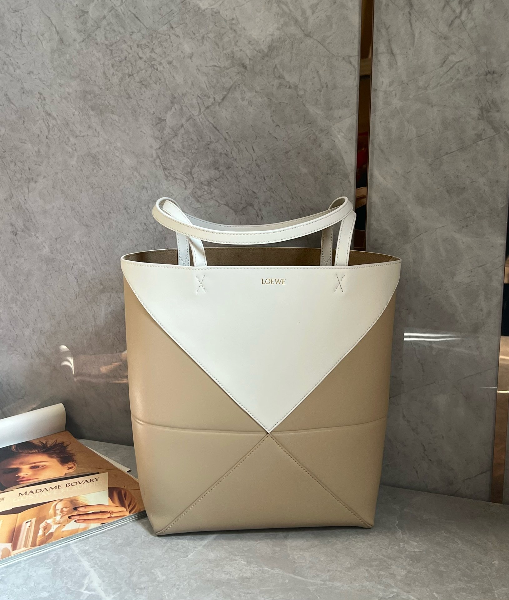 로에베 Loewe puzzle fold tote 토트 백 25.5CM