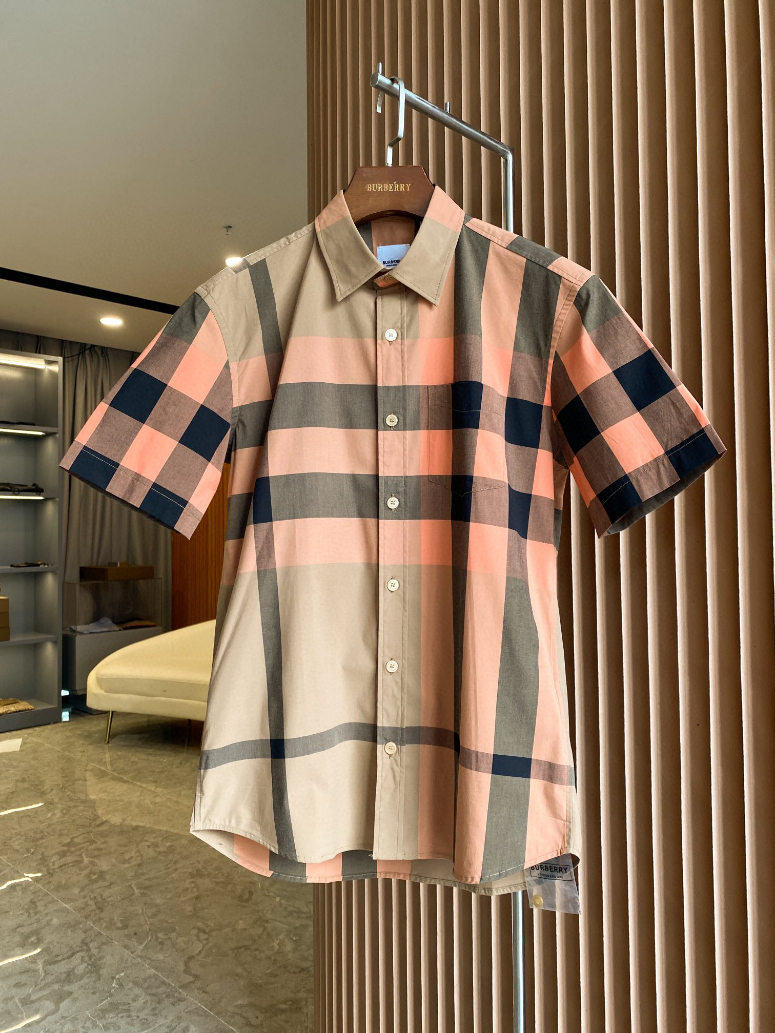 버버리 Burberry 반팔 셔츠