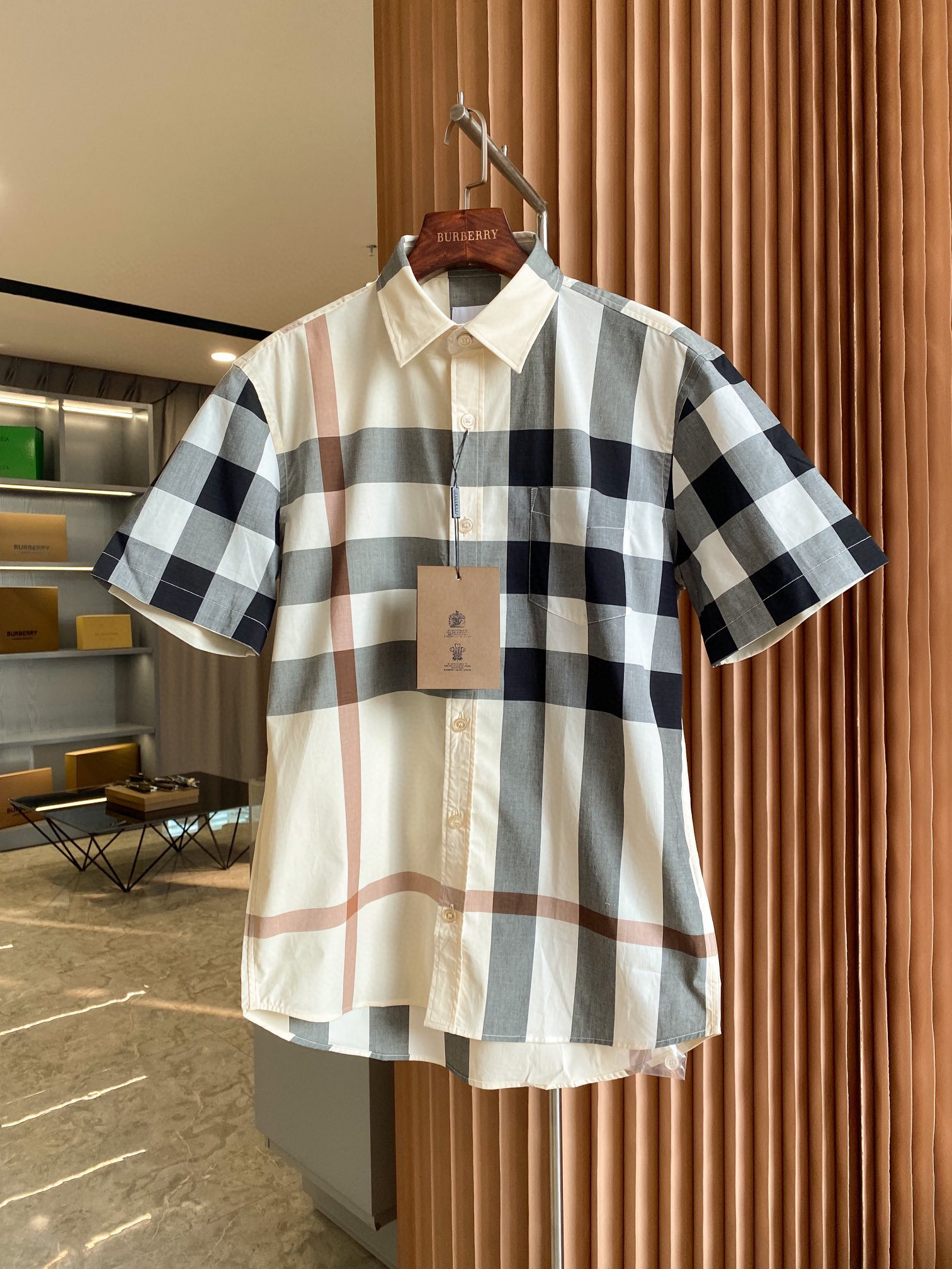 버버리 Burberry 반팔 셔츠