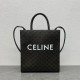 셀린느 Celine 194432 트리옹프 캔버스 미디움 버티컬 카바스 셀린느 프린트 블랙 31.5CM