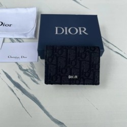 DIOR 오블리크 비즈니스 카드 지갑 2ESCH136YSE H03E