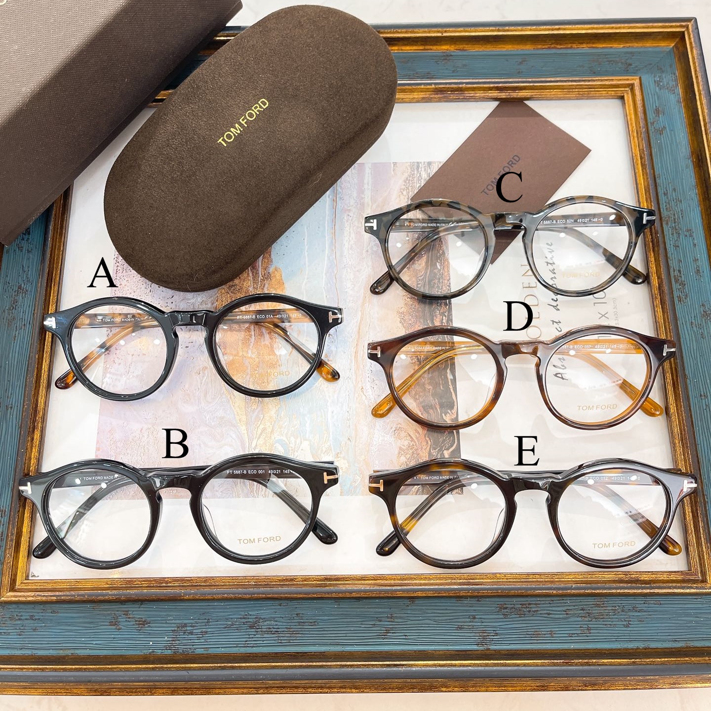 톰포드 Tom Ford FT5887-B 49口21-145