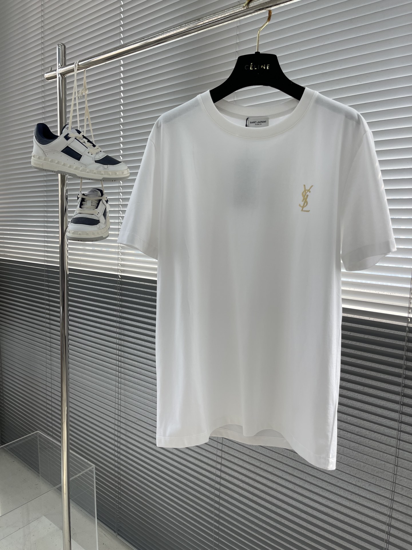 생로랑 Saint Laurent 반팔 티셔츠