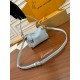 루이비통 Louis Vuitton M25067 Side Trunk PM Blue Olympe