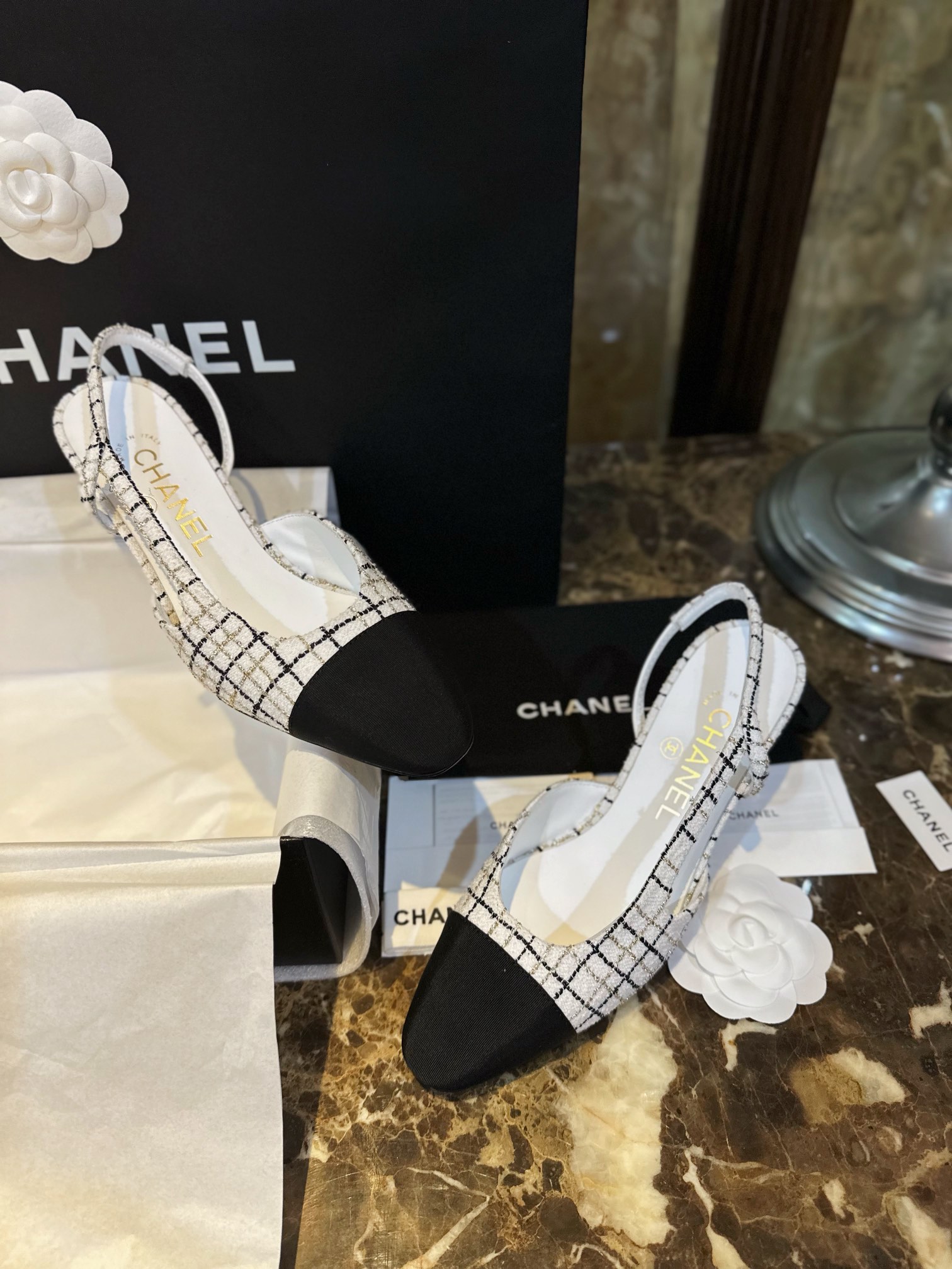 샤넬  CHANEL  하이힐