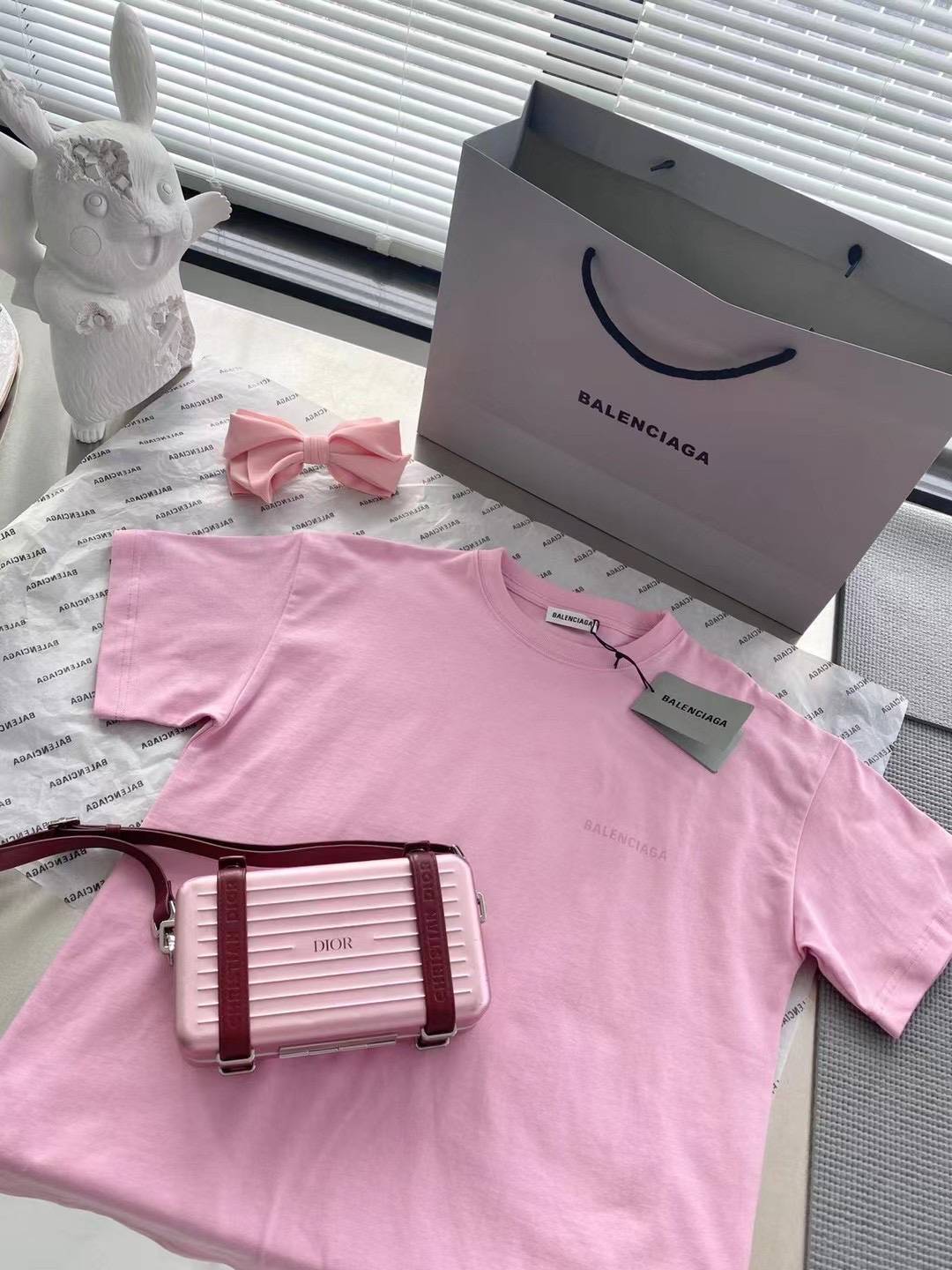 발렌시아가 Balenciaga 긴팔 티셔츠