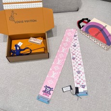 루이비통 Louis Vuitton 실크 트윌리 스카프 120×8CM