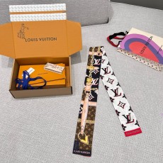 루이비통 Louis Vuitton 실크 트윌리 스카프 120×8CM