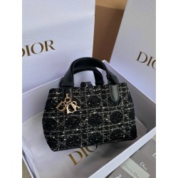 디올 Dior 1292 Toujours 탑 핸들백 23CM