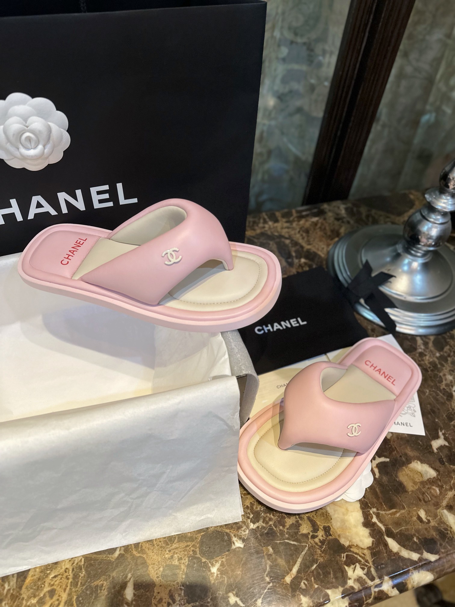샤넬 CHANEL 슬리퍼