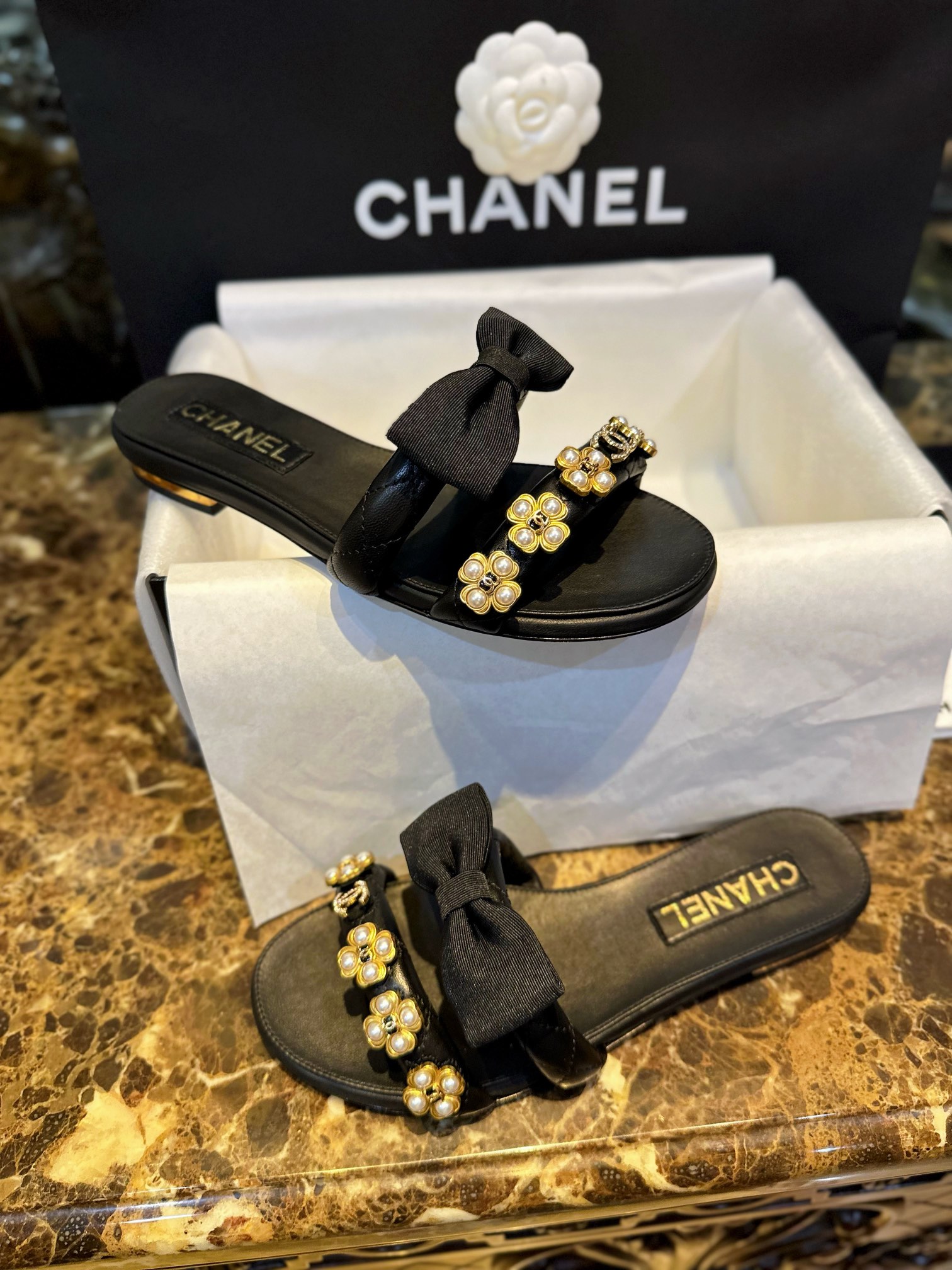 샤넬 CHANEL 슬리퍼