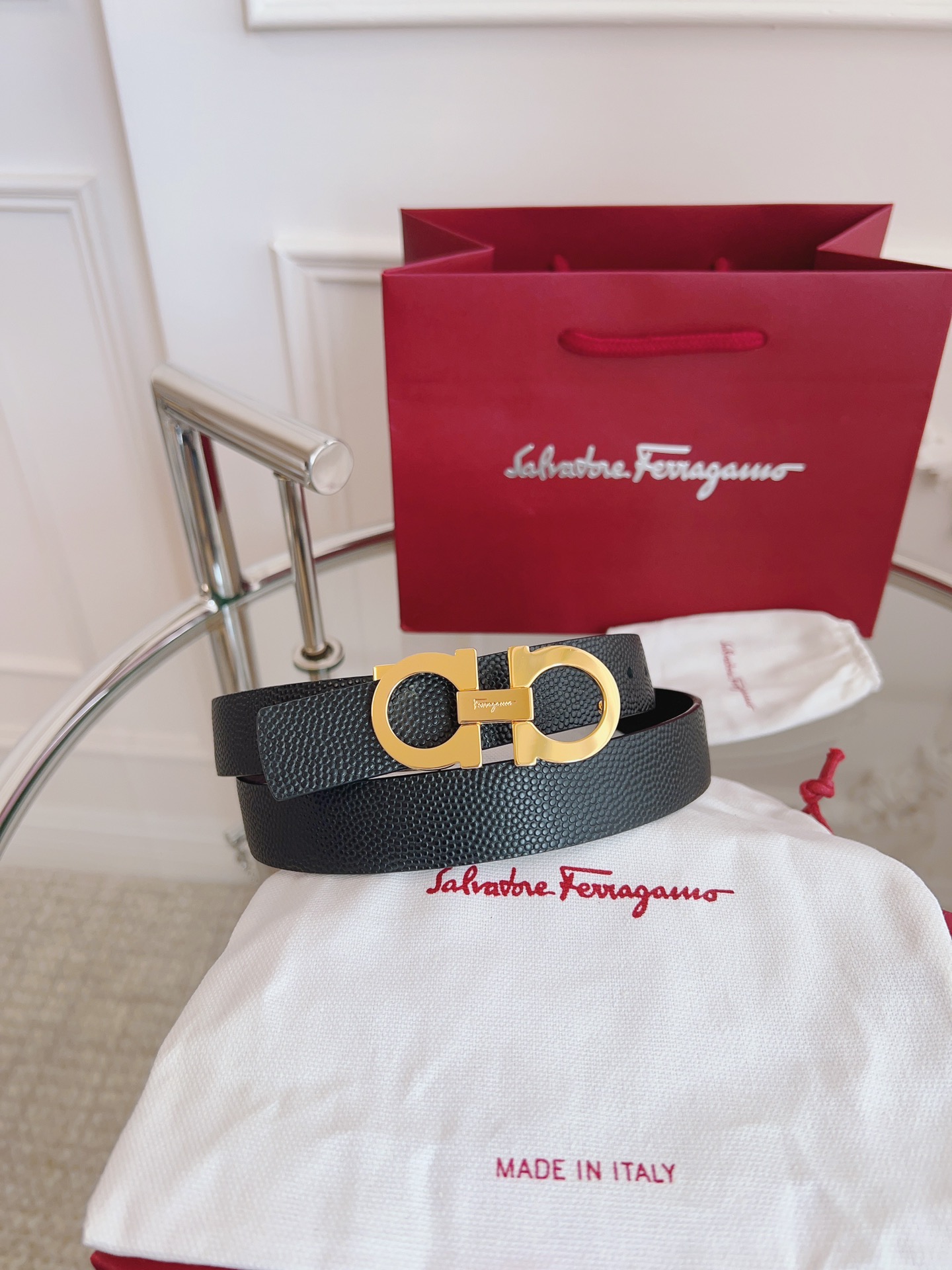 살바토레 페라가모 Salvatore Ferragamo 벨트 25mm