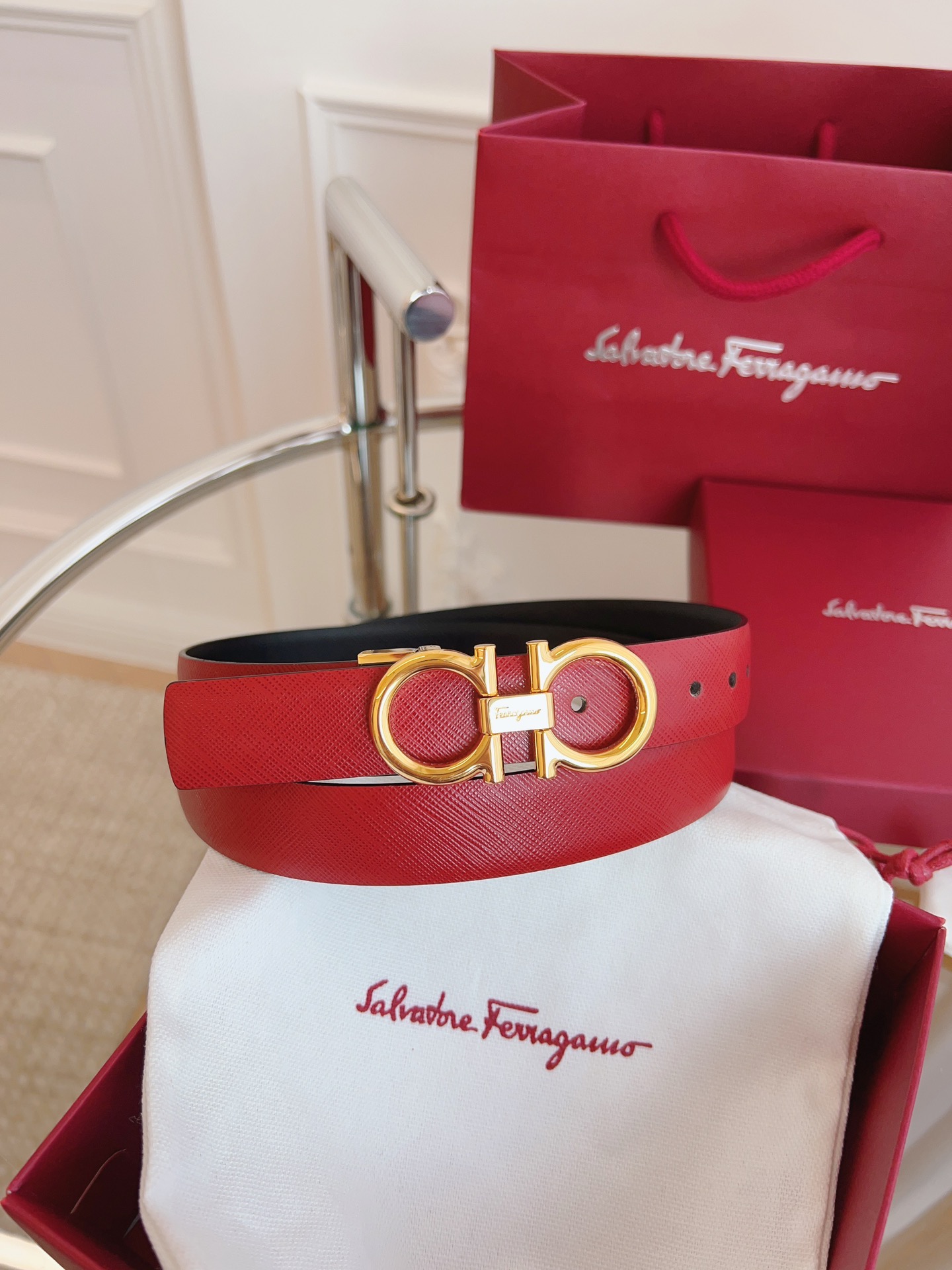 살바토레 페라가모 Salvatore Ferragamo 벨트 35mm