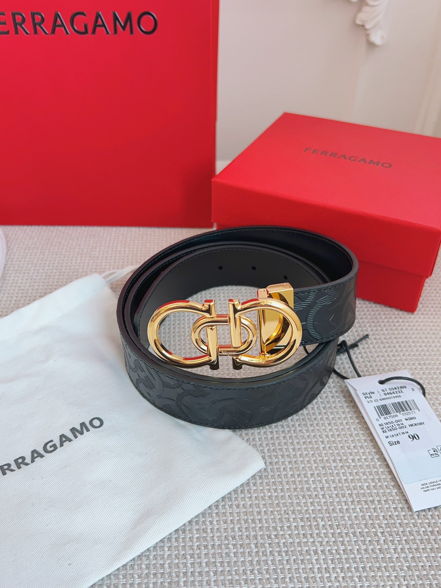 살바토레 페라가모 Salvatore Ferragamo 벨트 35mm