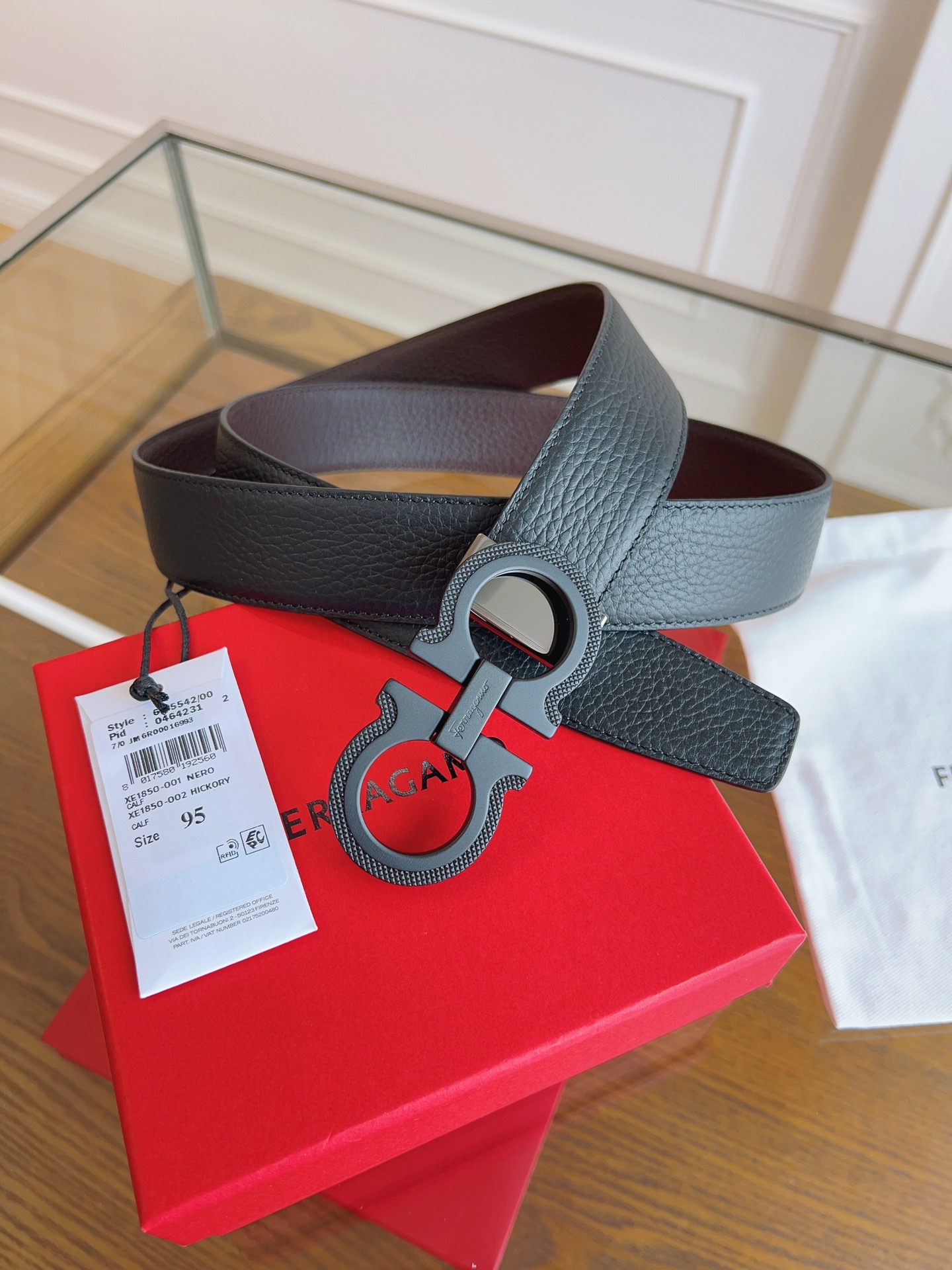 살바토레 페라가모 Salvatore Ferragamo 벨트 35mm