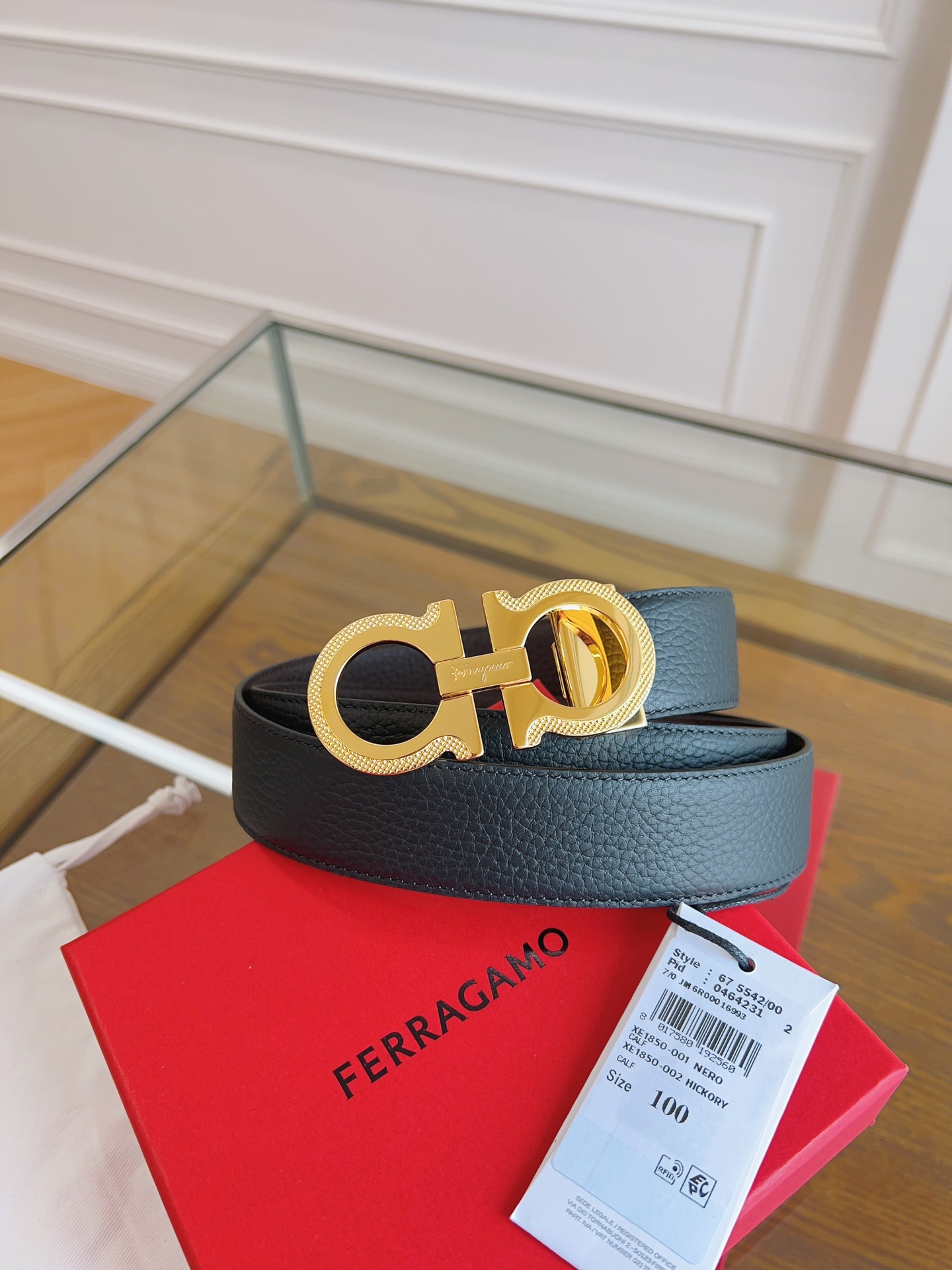 살바토레 페라가모 Salvatore Ferragamo 벨트 35mm