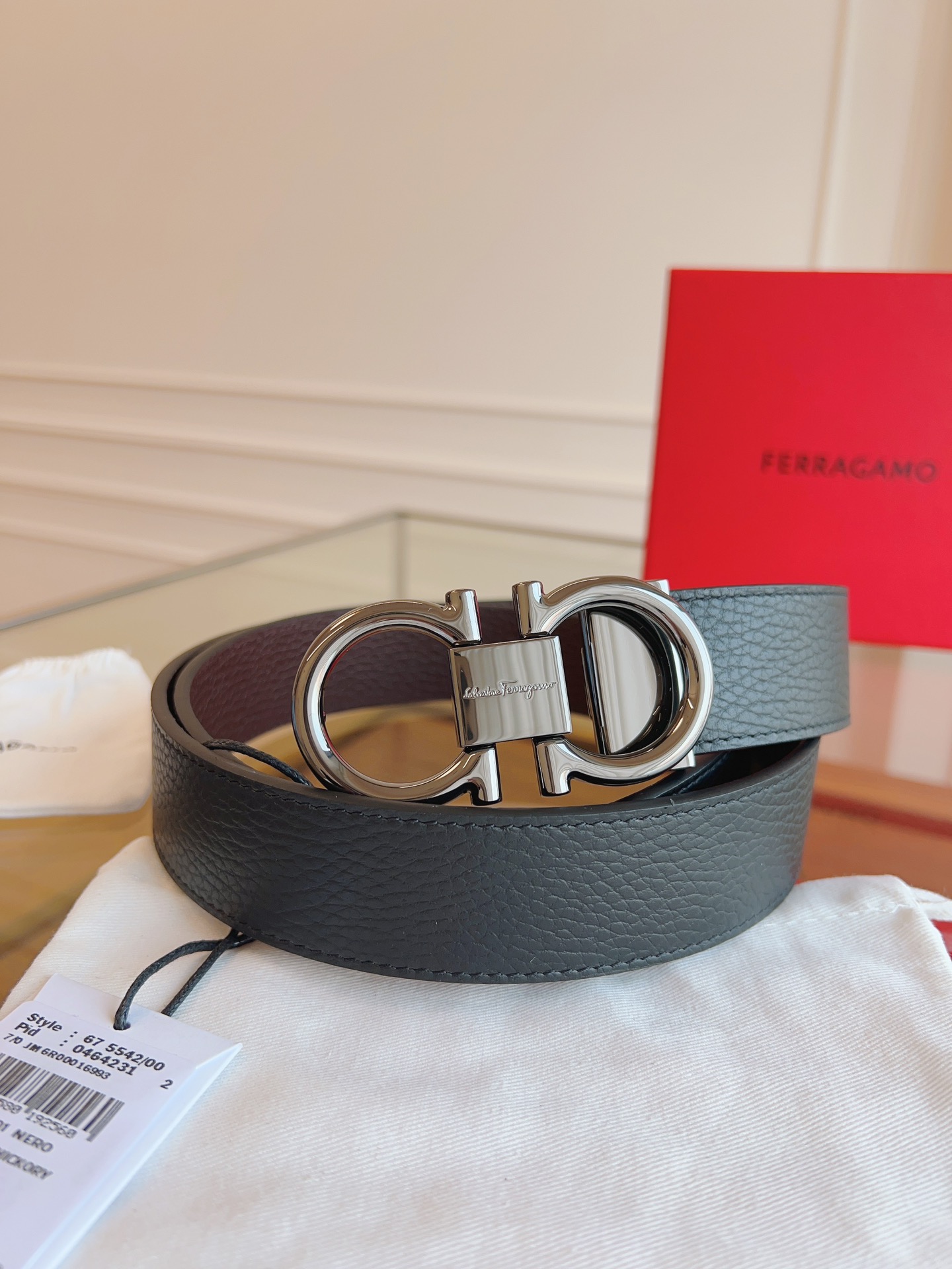 살바토레 페라가모 Salvatore Ferragamo 벨트 35mm