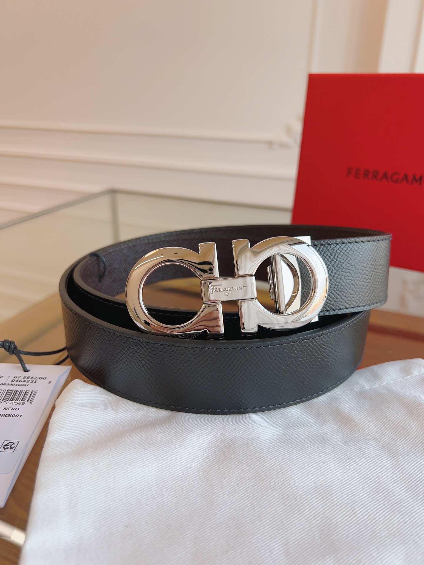 살바토레 페라가모 Salvatore Ferragamo 벨트 35mm