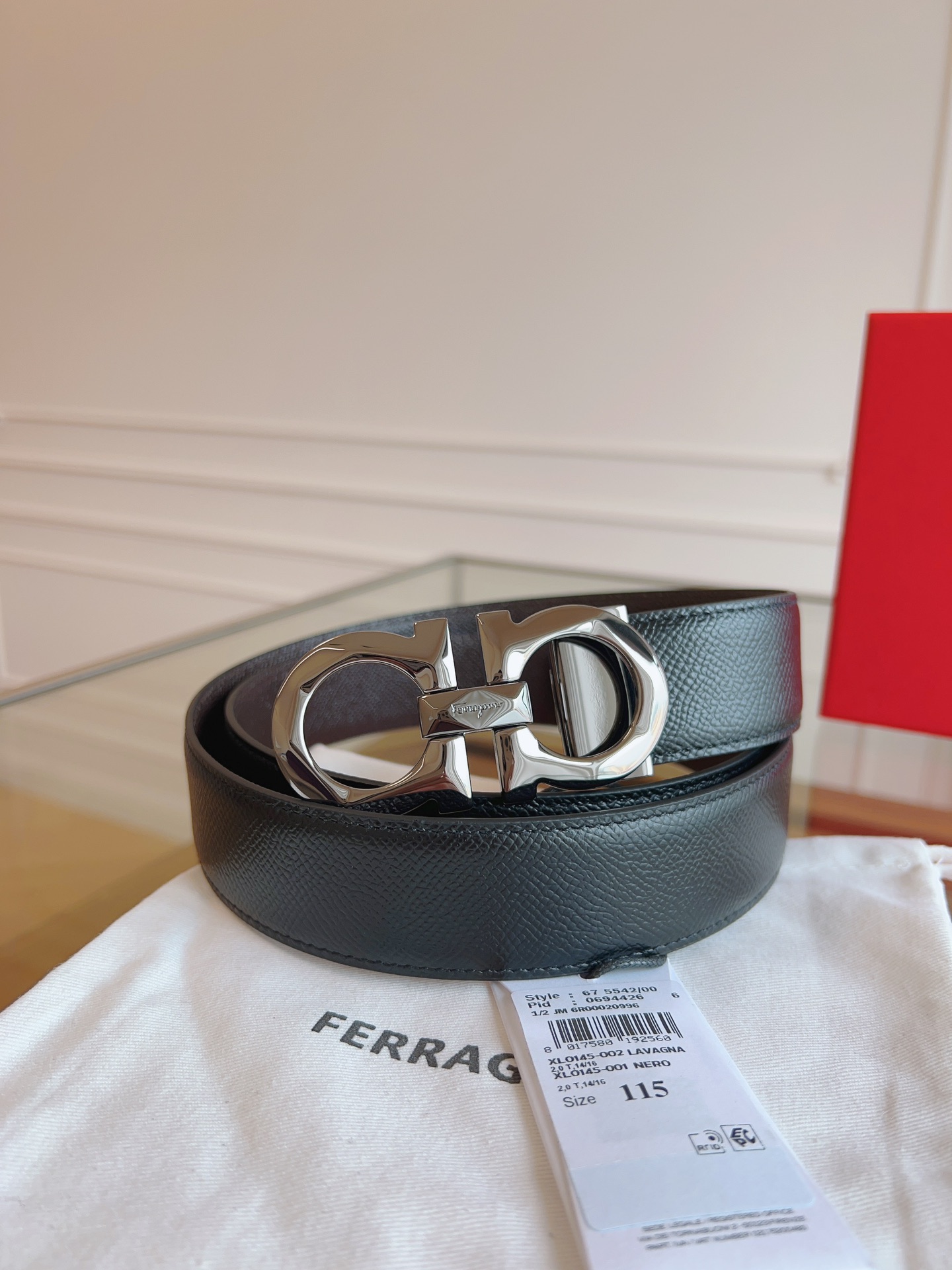 살바토레 페라가모 Salvatore Ferragamo 벨트 35mm