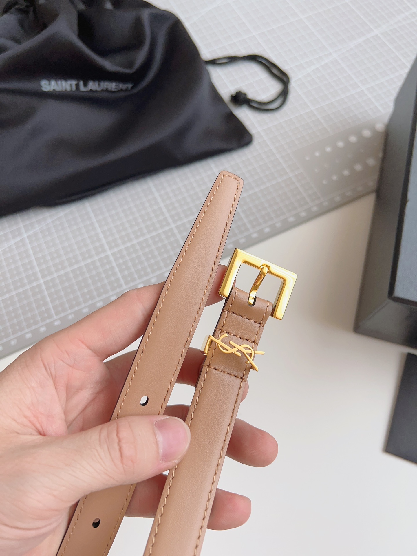 생로랑 Saint Laurent 벨트 20mm