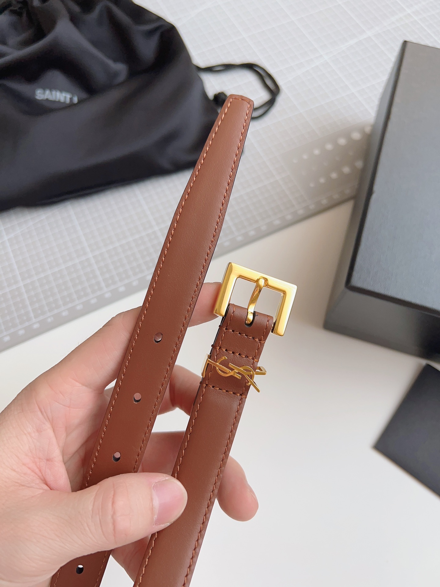 생로랑 Saint Laurent 벨트 20mm