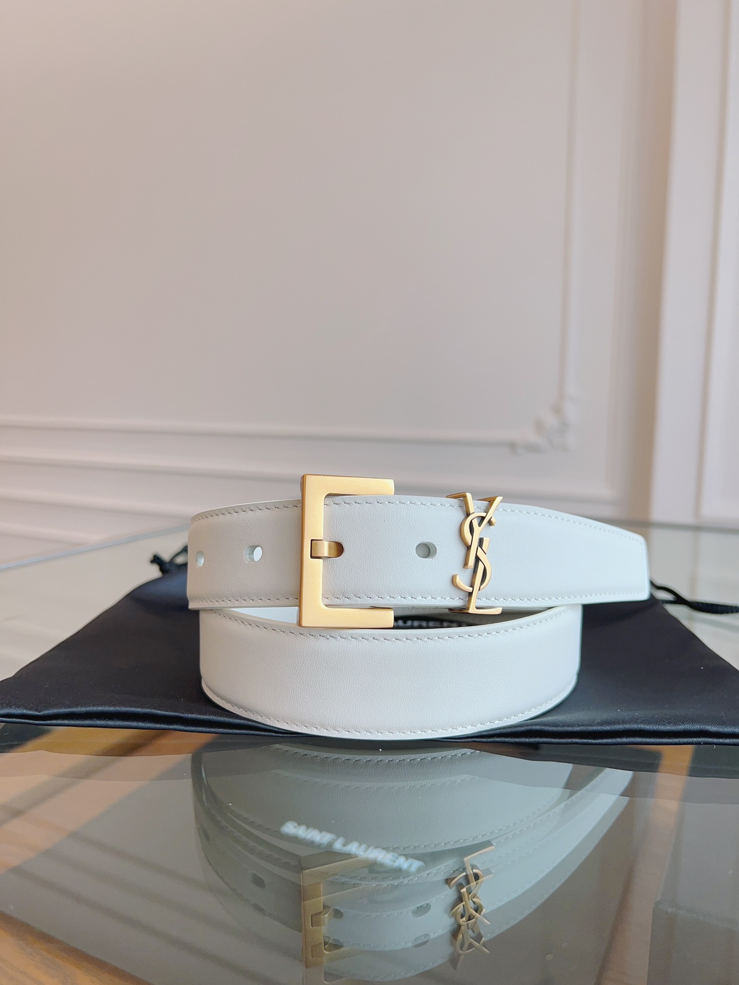 생로랑 Saint Laurent 벨트 30mm