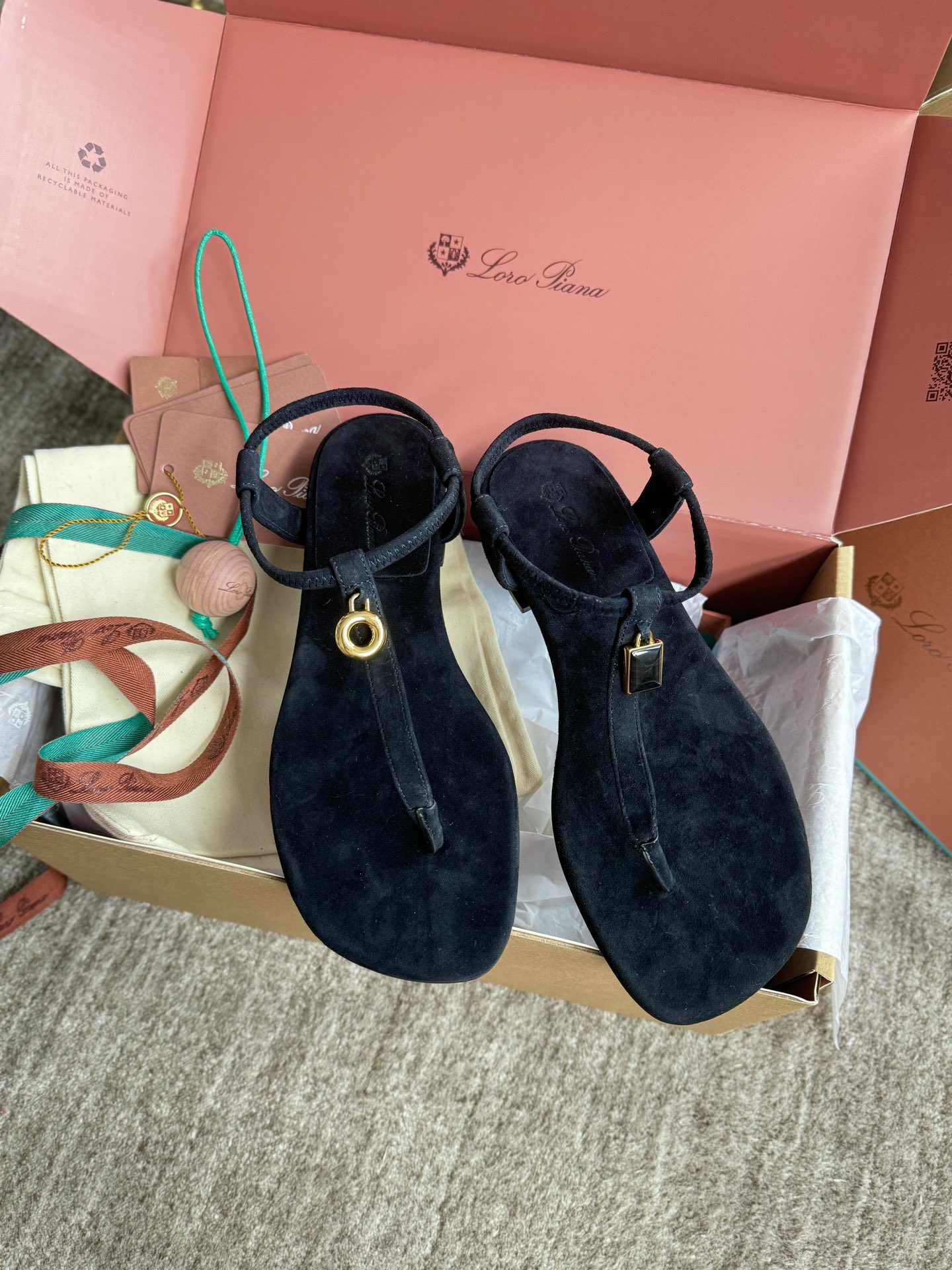로로피아나 Loro Piana 샌들