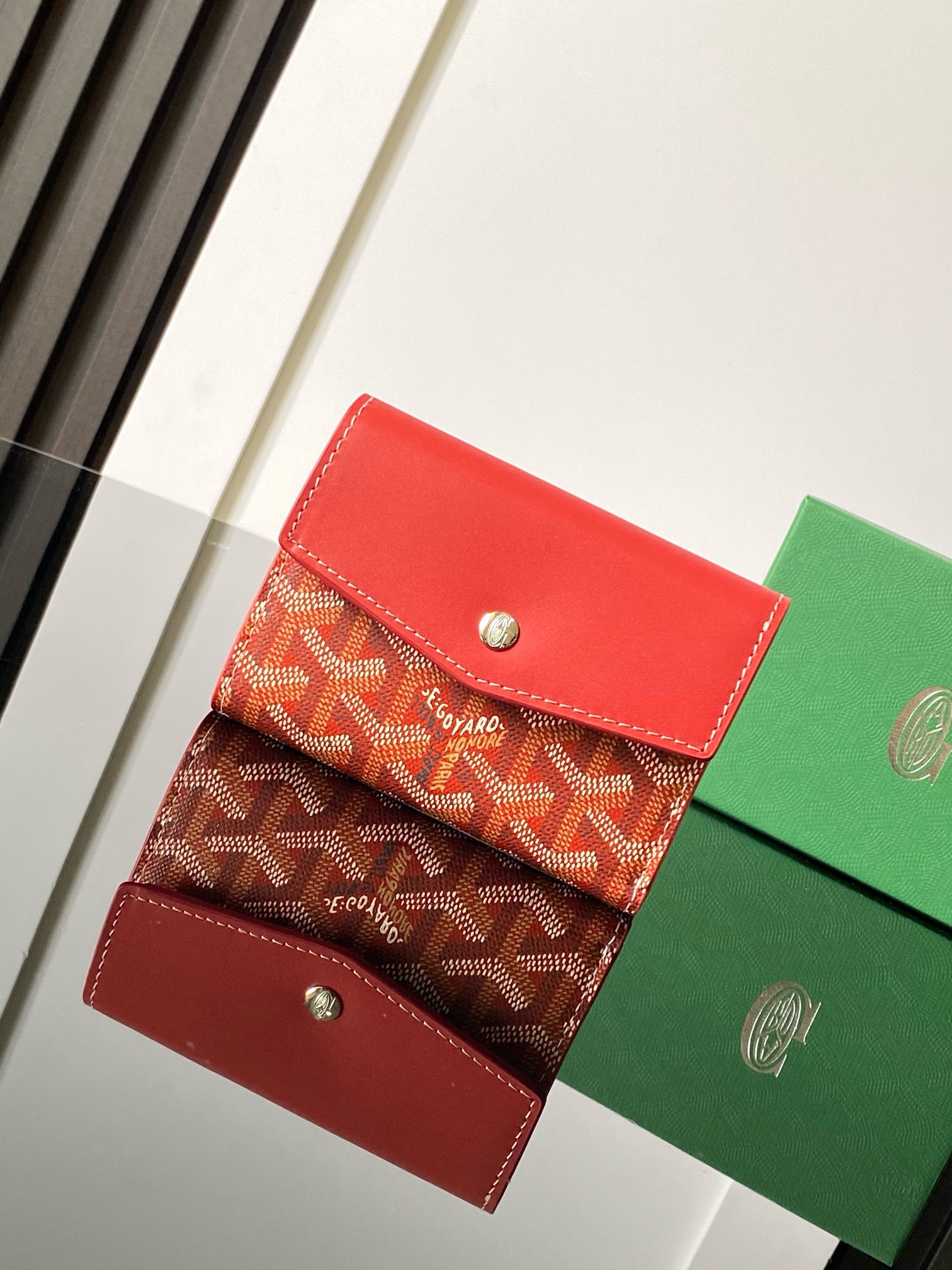 고야드 Goyard Saint-Gabruel 지갑 12CM