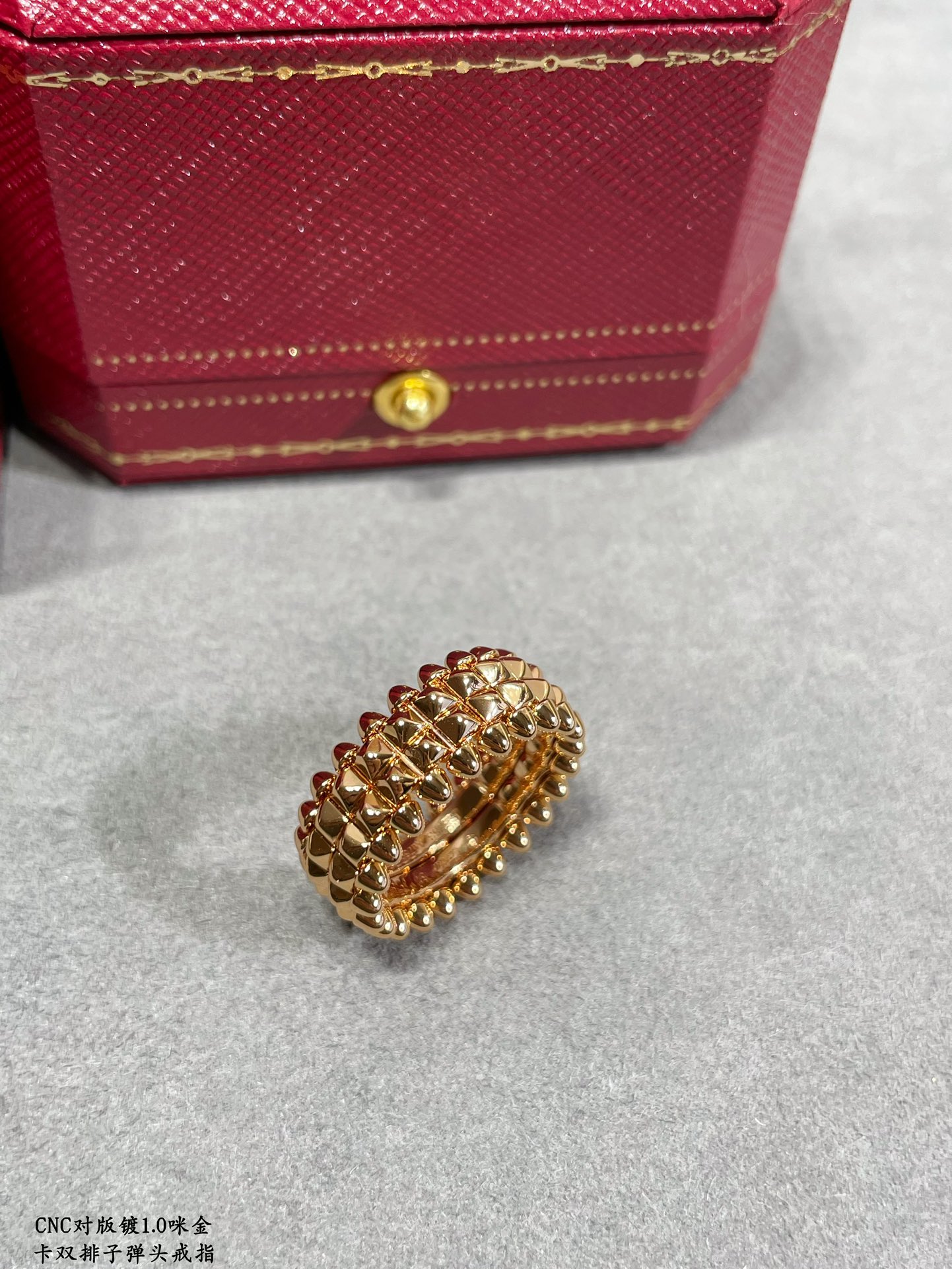 까르띠에 Cartier CLASH DE CARTIER 클래쉬 드 까르띠에 반지 핑크 골드 9.2mm  B4237800